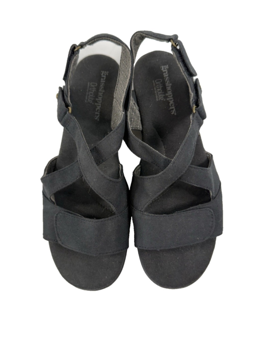 Grasshopper Orthotics Sandal Black Size 9.5W